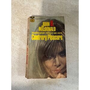 Contrary Pleasure John D MacDonald Vintage Fawcett Gold Medal Pbk T2053 1954